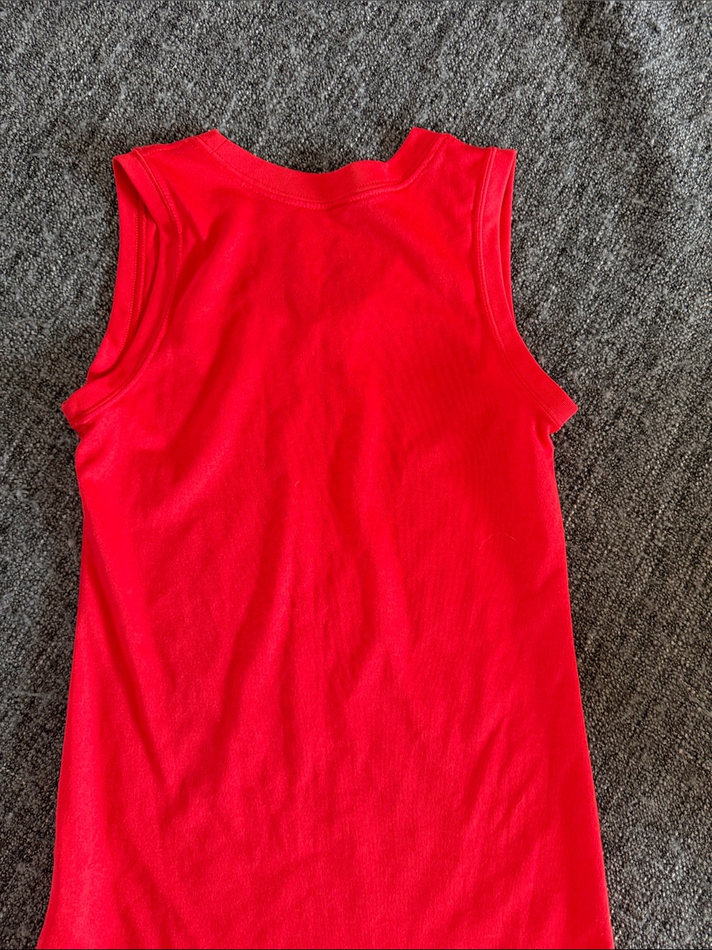 Nike Red Women's Dri-FIT Athletic Tank Top - Picture 9 of 14